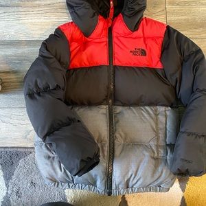 North face reversible coat